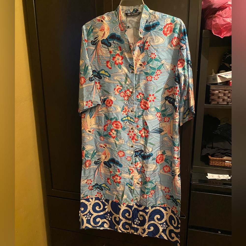 ZARA BEAUTIFUL DRESS NEW WITH TAGS